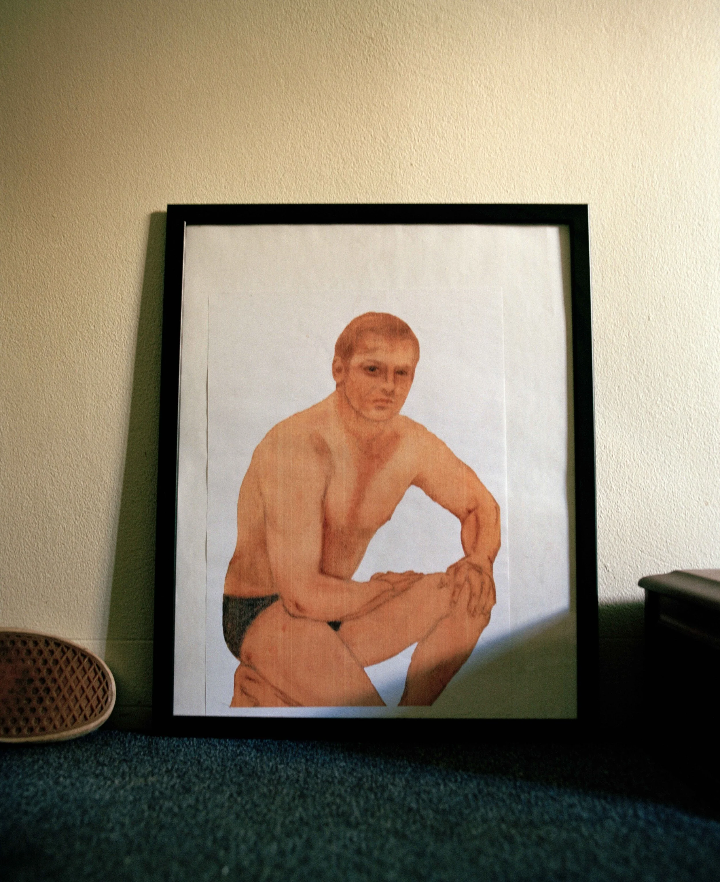 Installation view of A Young Black Kangaroo, 2020