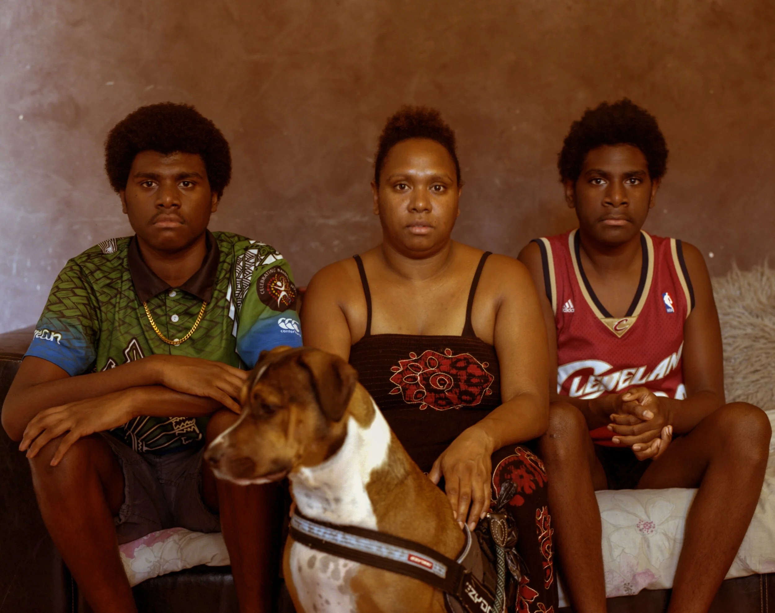 Installation view of A Young Black Kangaroo, 2020