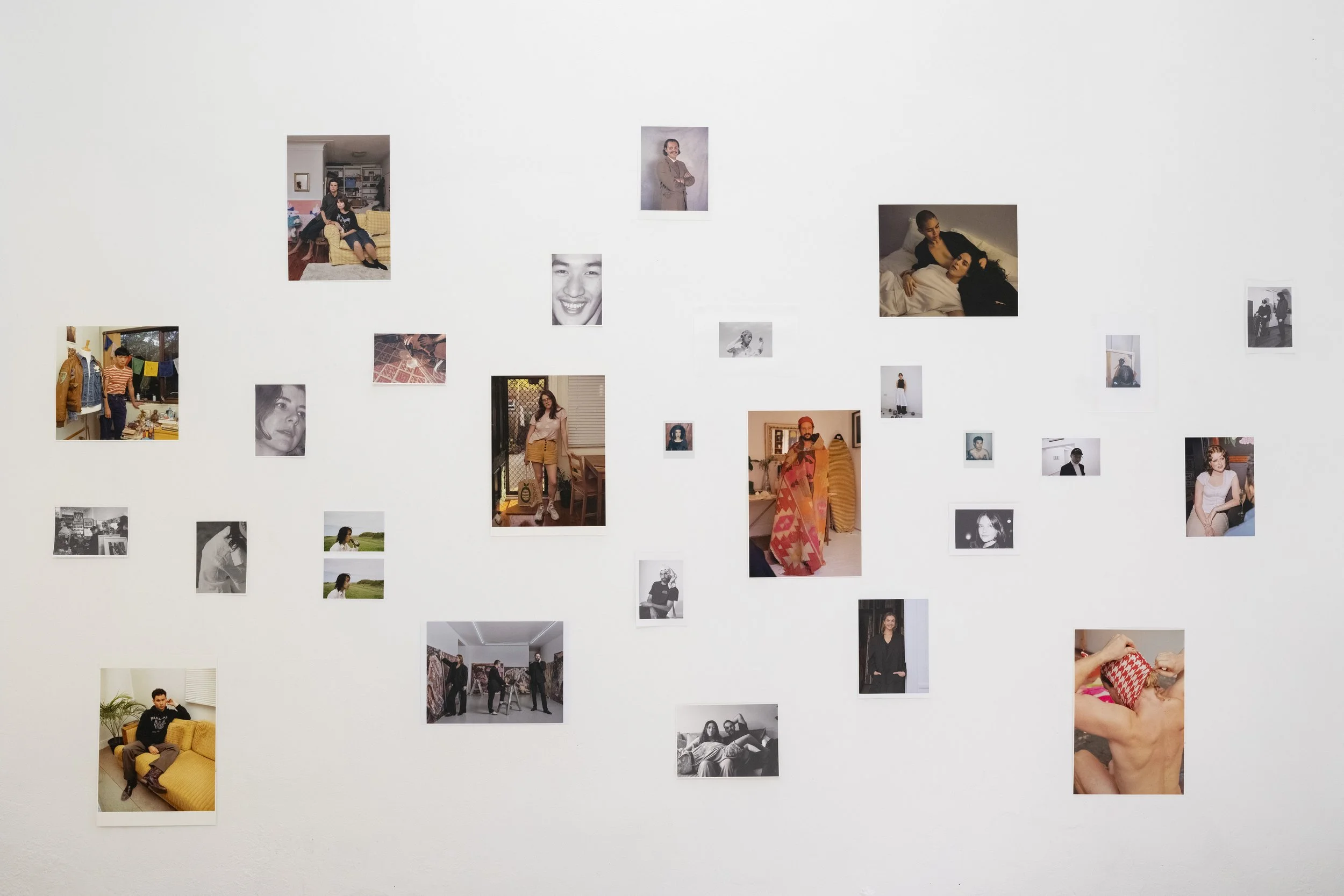 Installation view of Those Romantic and Stubborn People, 2024