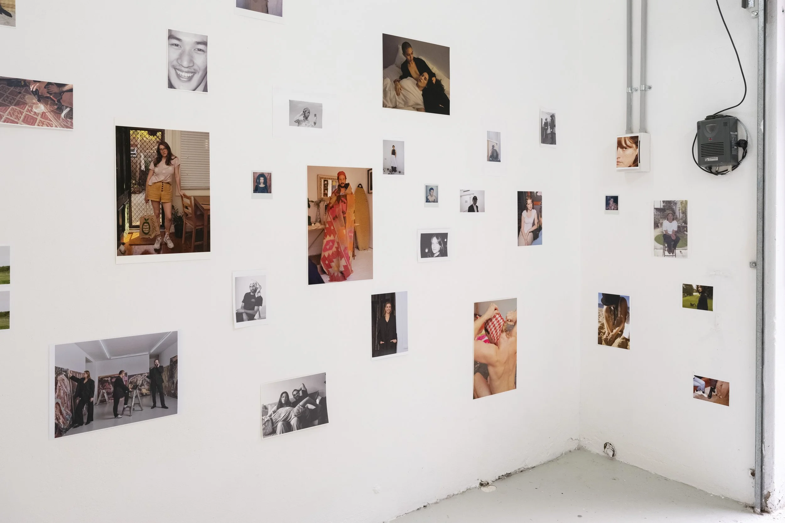 Installation view of Those Romantic and Stubborn People, 2024