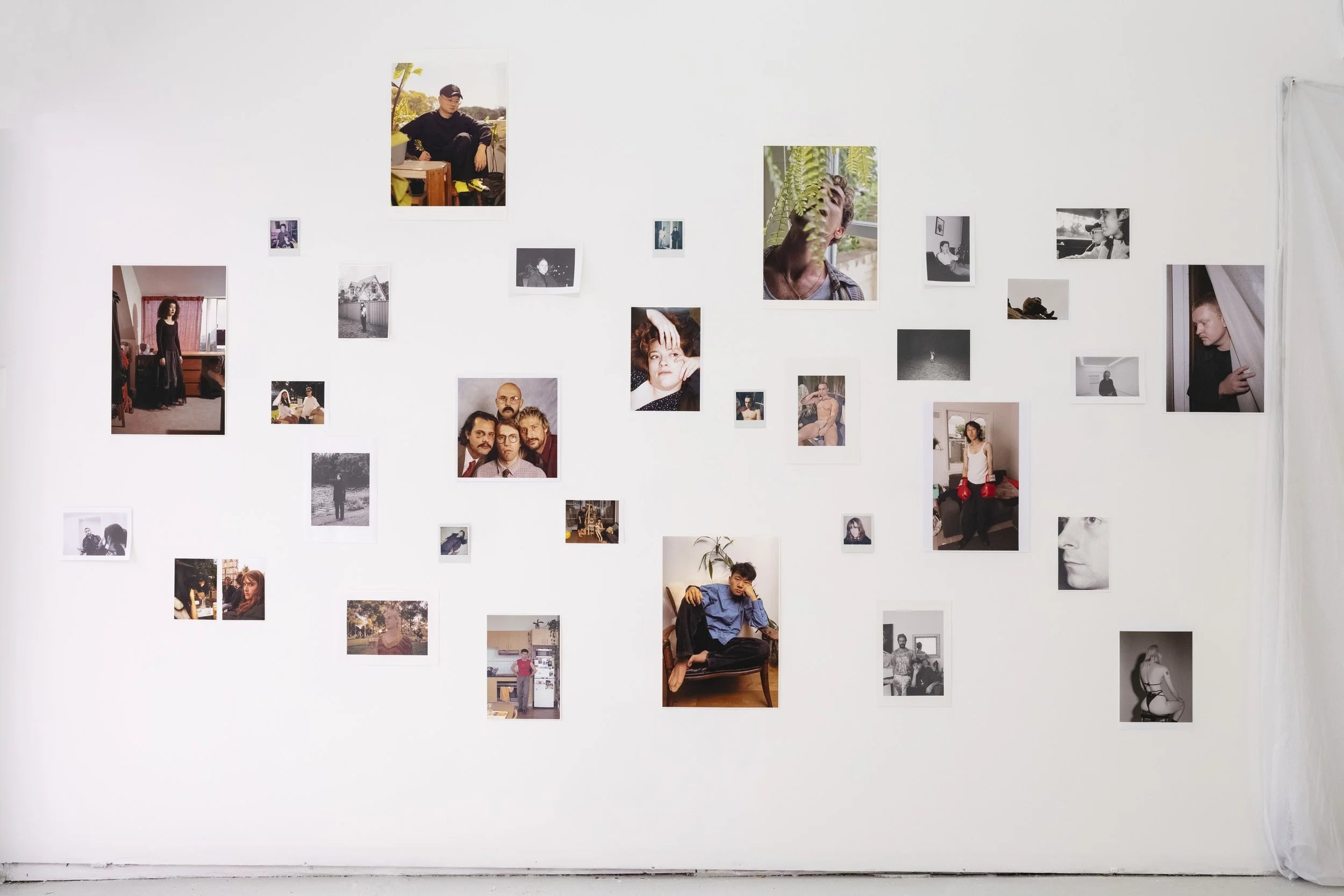 Installation view of Those Romantic and Stubborn People, 2024