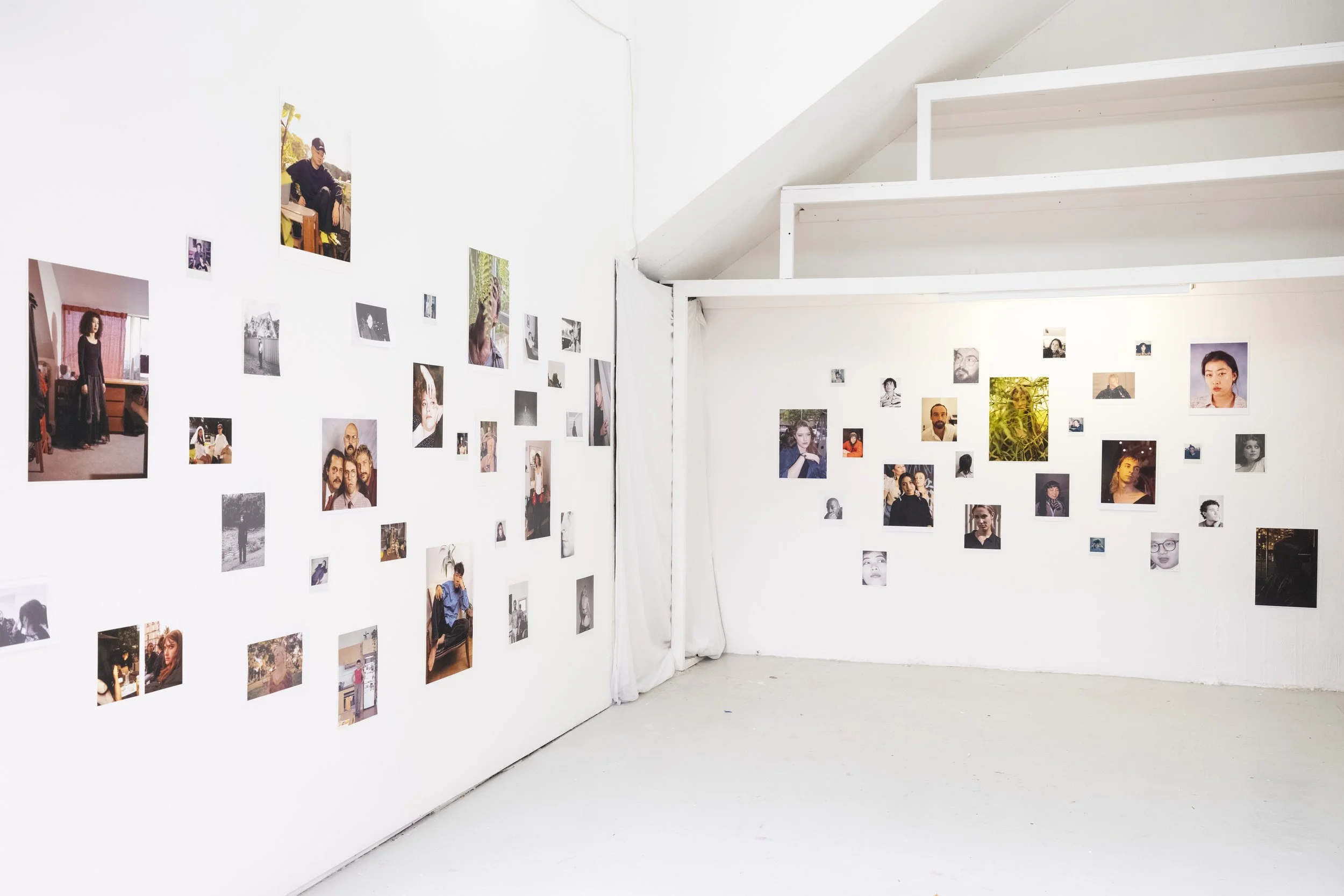 Installation view of Those Romantic and Stubborn People, 2024